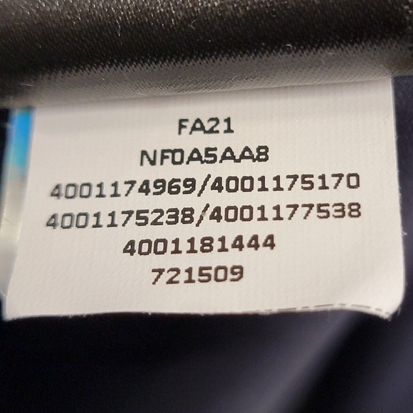 The North Face Snap Pullover Fleece‎ Jacket Women's Size Small Blue Colorblock - Picture 4 of 11